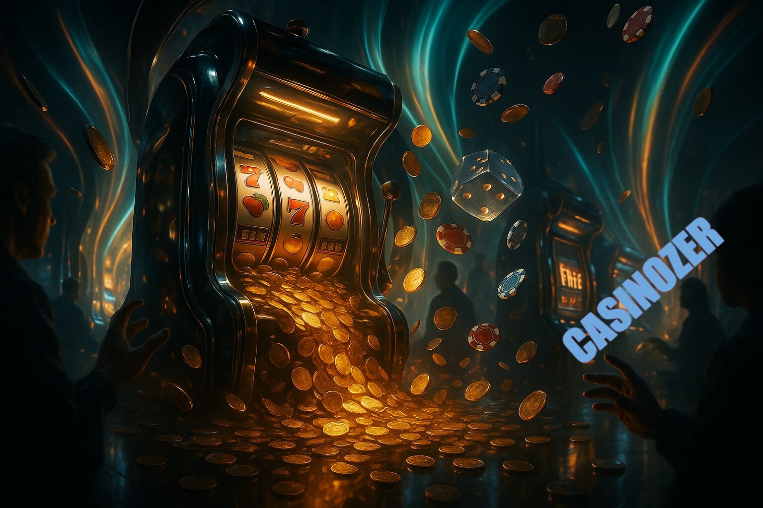 Diversos jogos de caça-níqueis